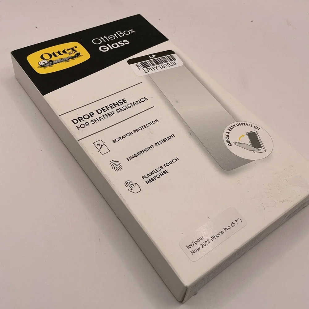 Otterbox Premium Glass Screen Protector for iPhone 15, 15 Plus, 15 Pro Max